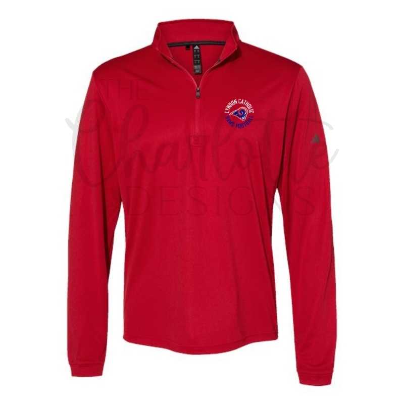 Rams Men's Adidas Performance 1/4 Zip